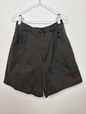 RALPH LAUREN- Vintage 90s Polo Sport Women’s Pleated Chino Shorts